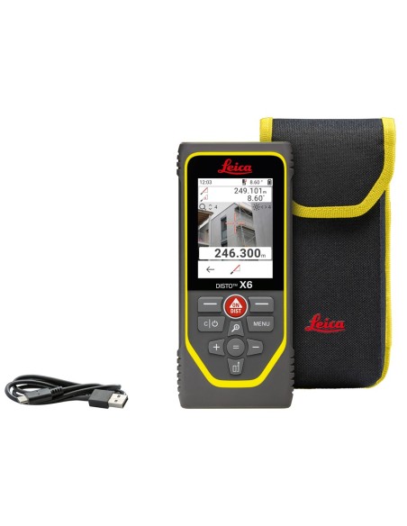 MEDIDOR LASER DISTO X6 DE 250 M CON CAMARA
