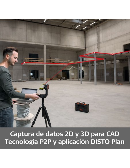 SET DISTO X6 + ADAPTADOR + TRIPODE