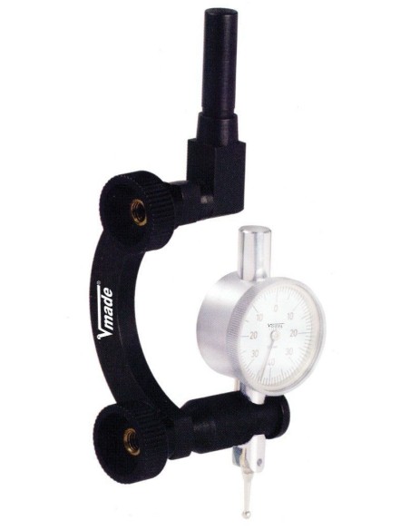 SOPORTE EN ARCO PARA COMPARADORES Y COLAS DE MILANO, EJES 4 H7 + 8 H7