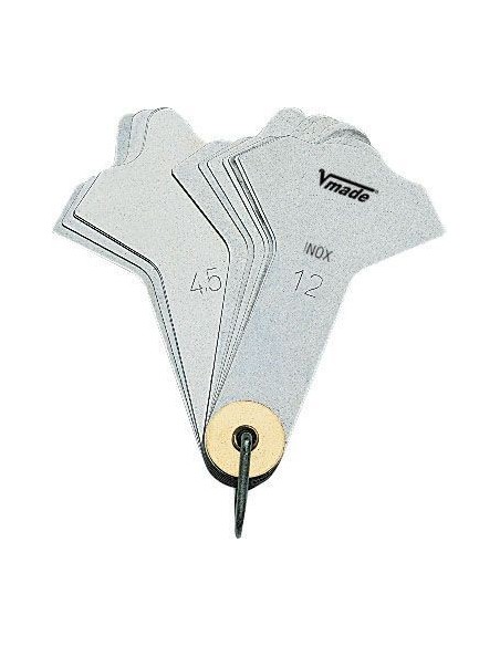 JUEGO DE GALGAS DE SOLDADURA ESPESOR 3-12 MM (12 LAMINAS)