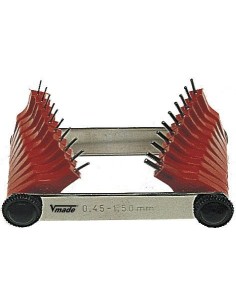 JUEGO CALIBRES PARA INYECTORES, PASOS 1,50-3,00 MM