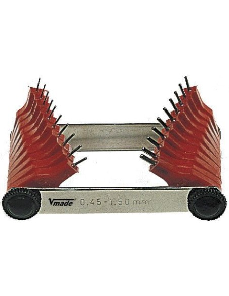 JUEGO CALIBRES PARA INYECTORES, PASOS 1,50-3,00 MM