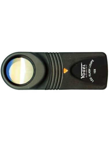 LUPA DE MANO CON LED, DIAMETRO DE LENTE 20 MM, AUMENTO 10X