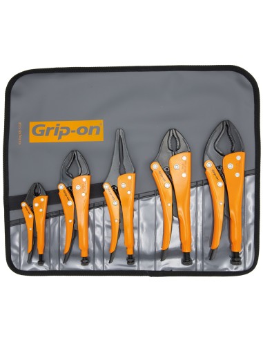 KIT GENERAL DE 5 TENAZAS GRIP GK-SET5