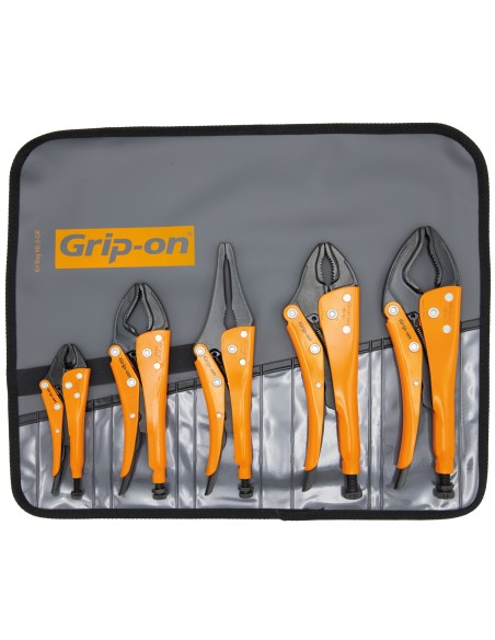 KIT GENERAL DE 5 TENAZAS GRIP GK-SET5