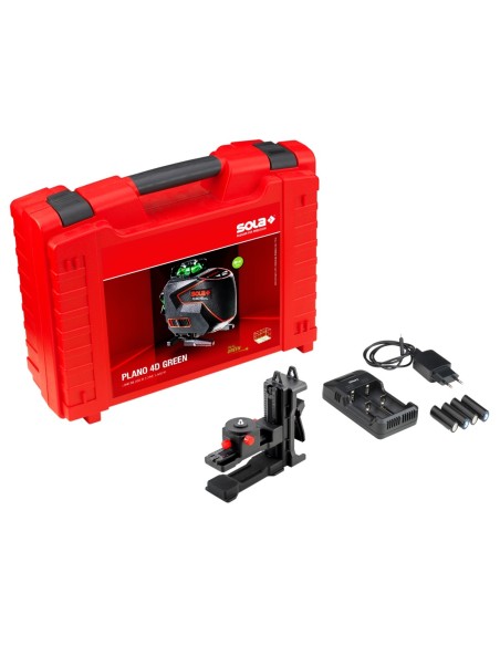 NIVEL LASER DE LINEAS PLANO 4D GREEN
