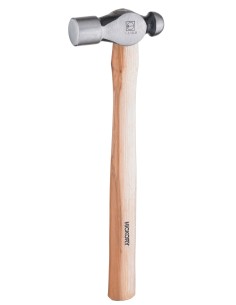 Martillo de bola con mango de madera de hickory
