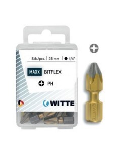 Puntas Phillips DIAMOND FLEX de 25 mm en cajita de plástico (5 ud)