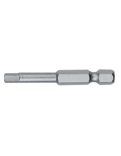 Puntas hexagonales de 50 mm en cajita de plástico (5 ud)