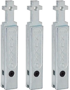 Juego de 3 extensiones para patas de extractores de rodamientos