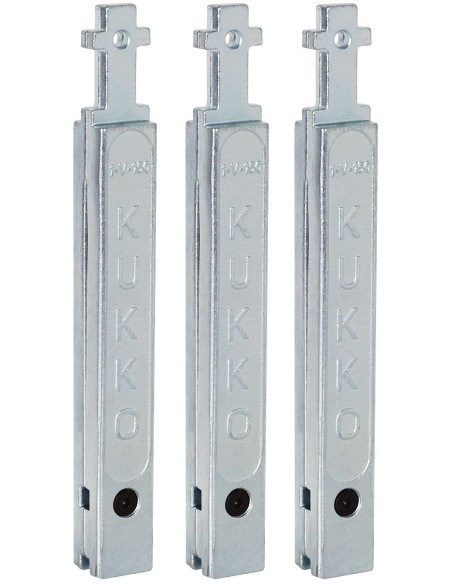 Juego de 3 extensiones para patas de extractores de rodamientos