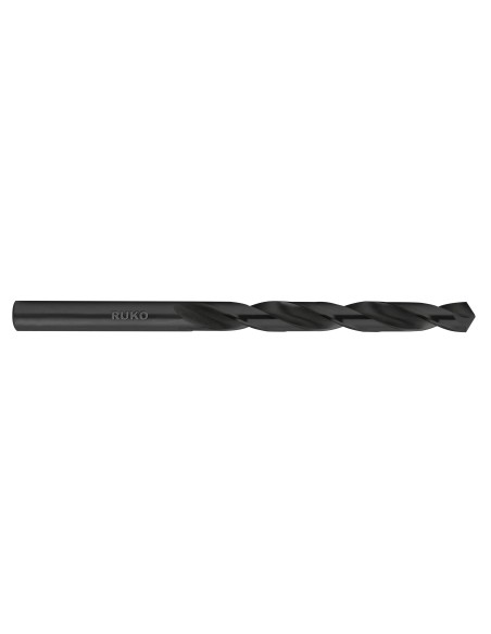 Broca helicoidal DiN 338 tipo N HSS-G vaporizada negra en bolsa de plástico