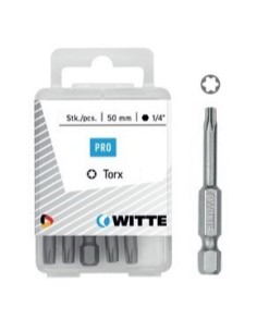 Puntas Torx de 50 mm en cajita de plástico (5 ud)