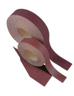 Rollo tela abrasiva superflexible óxido aluminio semi-friable 50x25 mm - AC411JFE