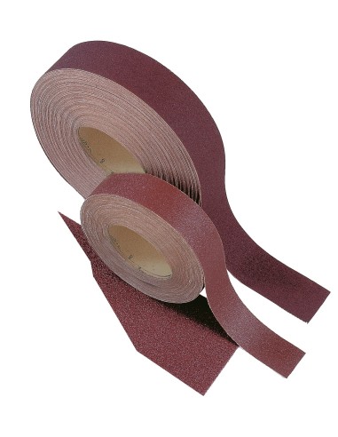 Rollo tela abrasiva superflexible óxido aluminio semi-friable 100x25 mm - AC411JFE