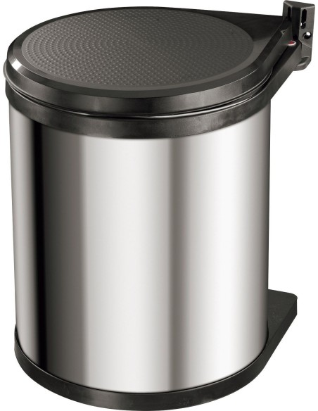 CUBO DE BASURA INTEGRABLE DE 15 LITROS COMPACT-BOX GRIS
