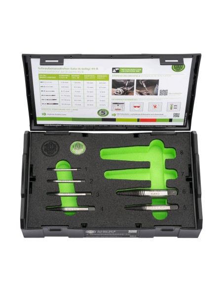 Extractor de espárragos con rosca fina