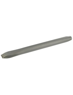 Gradina con dientes de metal duro planos