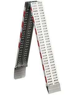 Rampa de carga de aluminio plegable