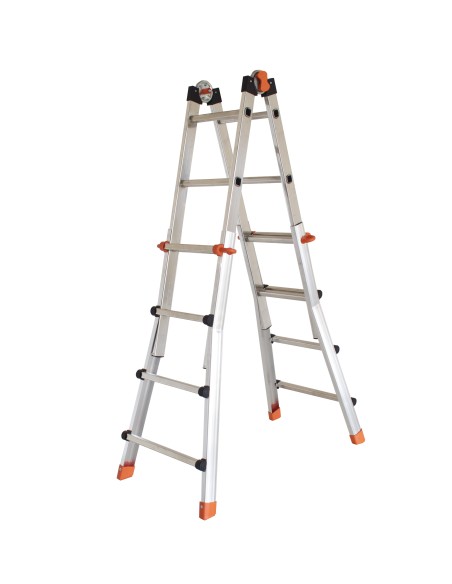 Escalera multiposición telescópica de aluminio PEPPina ALU125