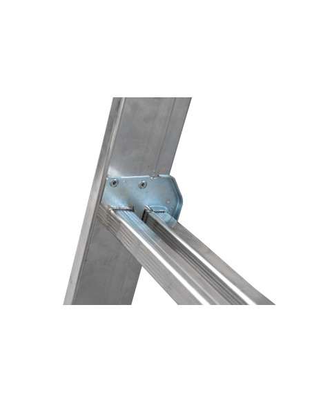 Escalera combinada de 2 tramos con estabilizador curvo HobbyLOT