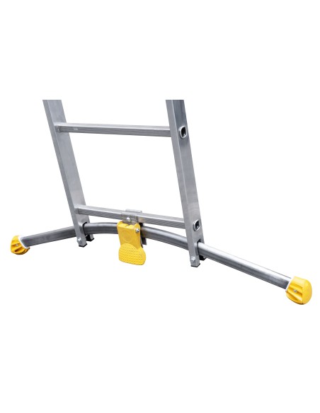 Escalera combinada de 3 tramos con estabilizador curvo HobbyLOT