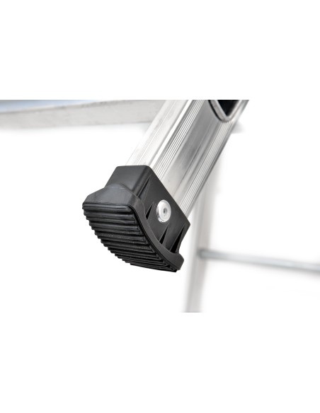 Escalera de tijera profesional Alu PRO con peldaño ancho