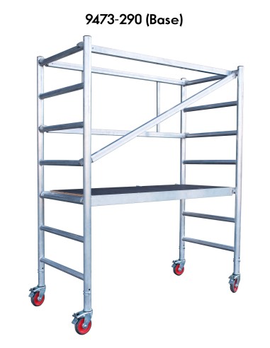 Andamio EN1004 de aluminio tubular Expert Pro