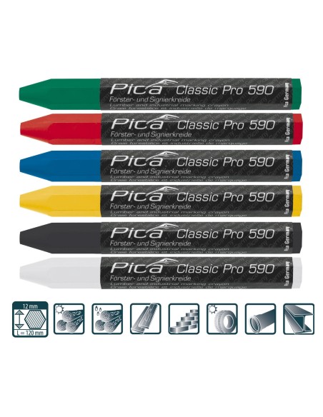 Marcador industrial crayon Classic PRO 590
