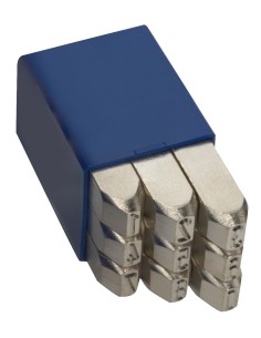 Numeraciones Nº 1 extra-extra - Especial para acero Inox