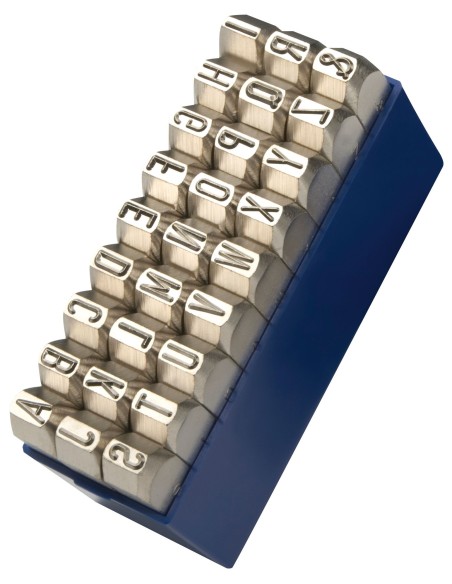 Abecedarios Nº 1 extra-extra - Especial para acero Inox