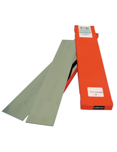 Láminas suplementarias de 50 x 300 mm inox. (Pack de 10 uds.)
