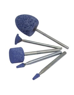 Muelas con vástago 3 mm - super-abrasivo azul