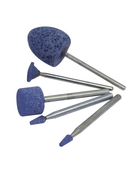 Muelas con vástago 3 mm - super-abrasivo azul