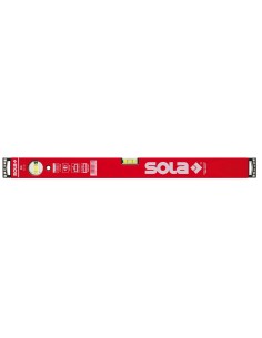 Nivel de burbuja de aluminio SM Red