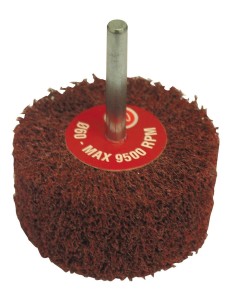 Ruedas fibra con vástago RVF 80x50 mm vástago 6 mm