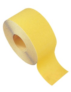 Rollo papel lija amarillo - KFP/GOLD 100 mm x 25 m