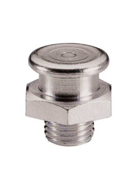 Engrasadores rectos de cabeza plana DIN 3404 tipo M22