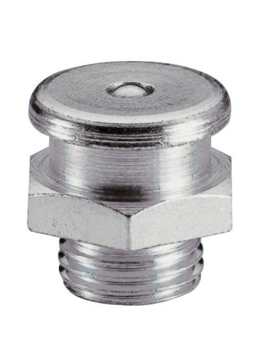Engrasadores rectos de cabeza plana DIN 3404 tipo M22/L