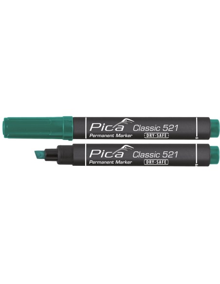 Marcador permanente con punta tipo cincel Classic 521
