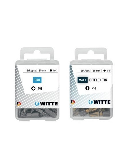 Puntas Phillips DIAMOND de 25 mm en cajita de plástico (5 ud)