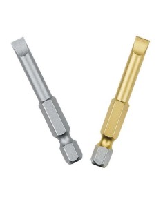 Puntas planas de 50 mm en cajita de plástico (10 ud)