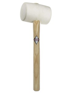 Maza de goma blanca