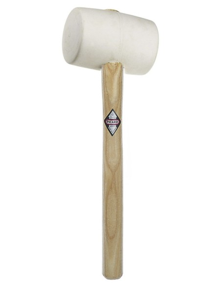 Maza de goma blanca