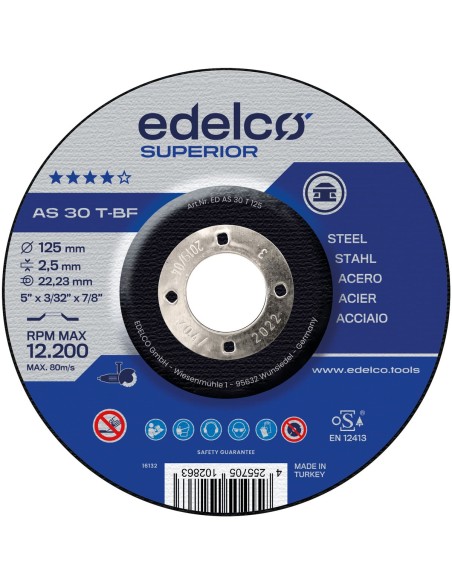 Disco de corte metal para máquina portátil AS 30 T Superior