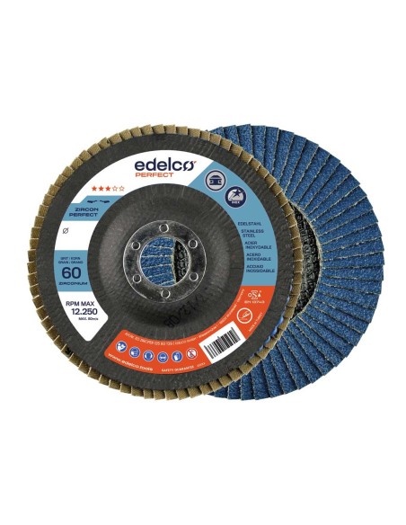 Disco abrasivo milhojas de zirconio ZIRCON Perfect 115 mm BASE ABOMBADA