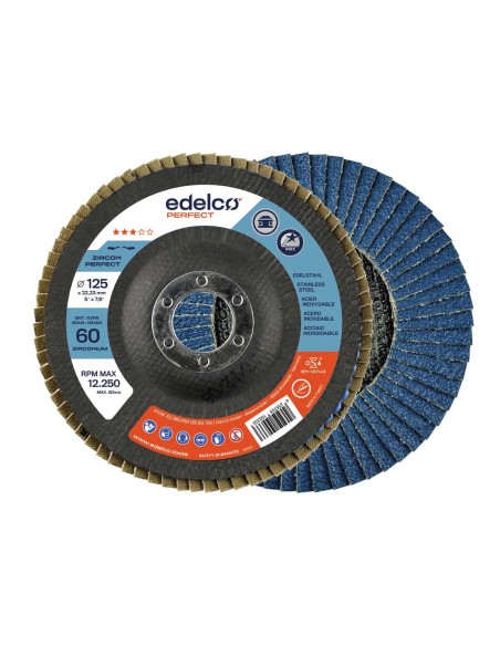Disco abrasivo milhojas de zirconio ZIRCON Perfect 115 mm BASE ABOMBADA