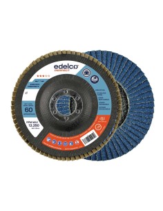 Disco abrasivo milhojas de zirconio ZIRCON Perfect 125 mm BASE ABOMBADA