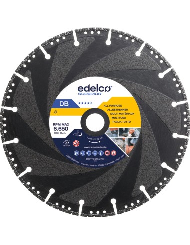 Disco de diamante universal de corte super rápido DB Superior