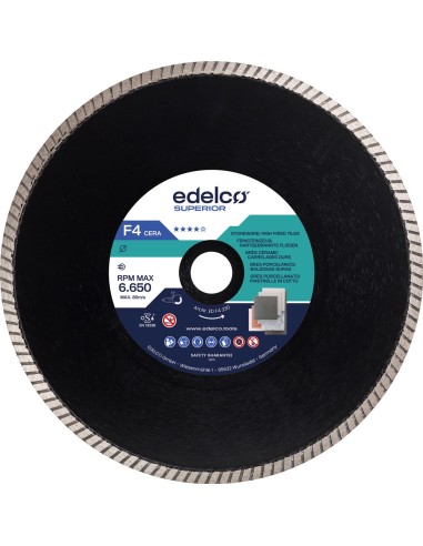 Disco de diamante para gres F4 Cera Superior